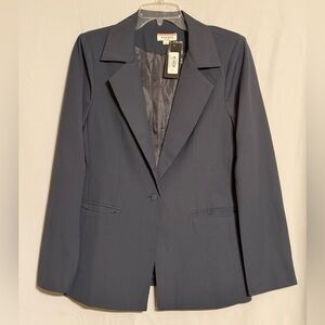 NWT ANDREE BY UNIT Charcoal Women's Blazer Size Small